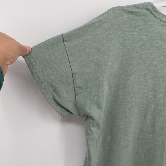 Athletic Works I'd Rather Be Outside T-shirt Oversized Raglan Sleeve Cropped XL - Picture 6 of 6